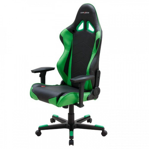 кресло геймерское dxracer racing черно-зеленое в Магнитогорске