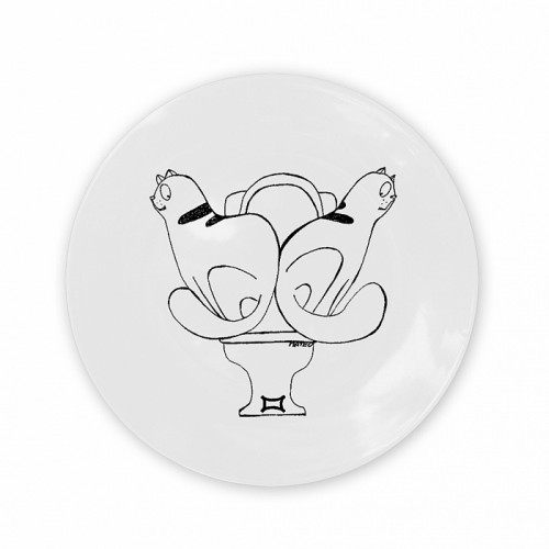 тарелка коты-близнецы в Магнитогорске