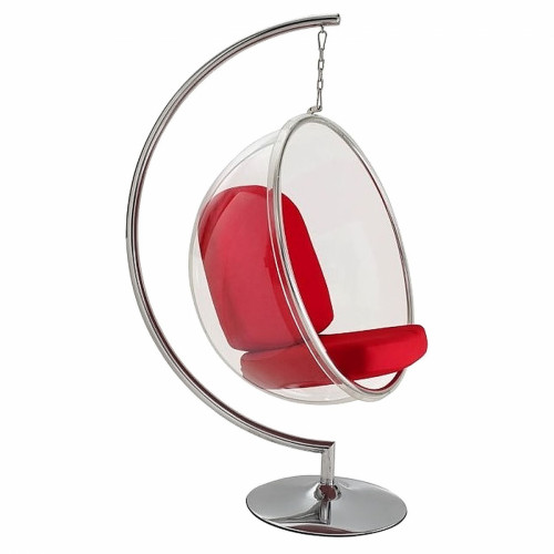 кресло bubble chair with stand красное в Магнитогорске