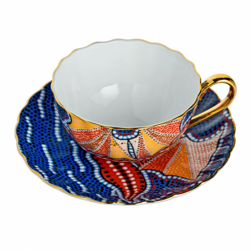 чайная пара мозаика фиолетовая в Магнитогорске