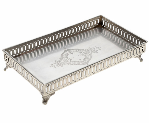 поднос серебристого цвета в Магнитогорске