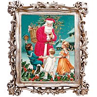 картина «с новым годом!» в раме «амели силвер», версия 23 в Магнитогорске