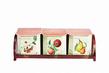 набор емкостей для хранения на подставке fruits в Магнитогорске