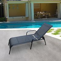 шезлонг-лежак бирма-1 black в Магнитогорске