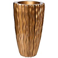 кашпо темно-золотистое tide 30х30х49 в Магнитогорске
